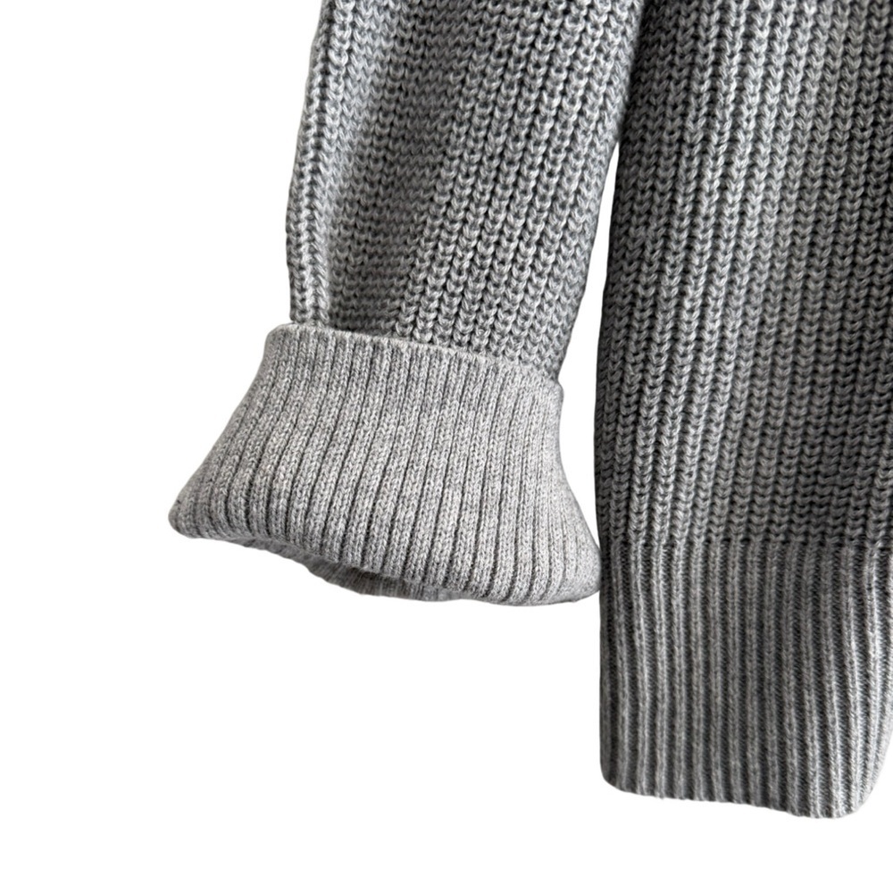 HUDSON Cotton Button Down Cardigan Sweater Gray Size - Picture 10 of 14
